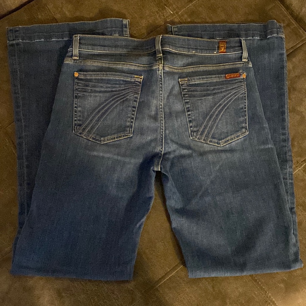 Women’s 7 For All Mankind dojo Jeans size 31, wide leg